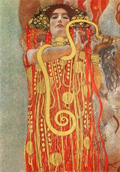 Gustav Klimt: Hygieia, Detail aus 'Medizin' (1900/07)