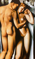 Tamara de Lempicka: Adam und Eva (1932) Tamara de Lempicka: Adam und Eva (1932)